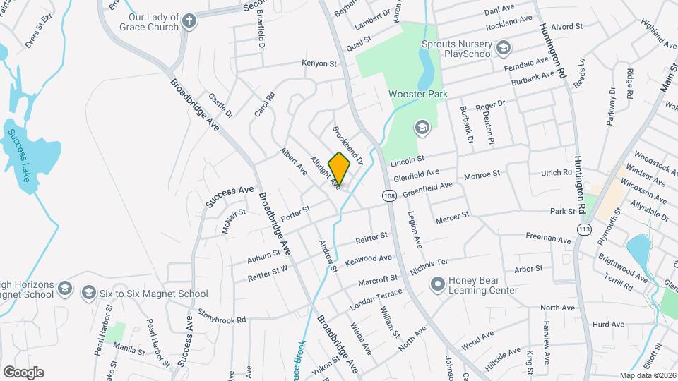 114 Albright Ave Map and Location Details