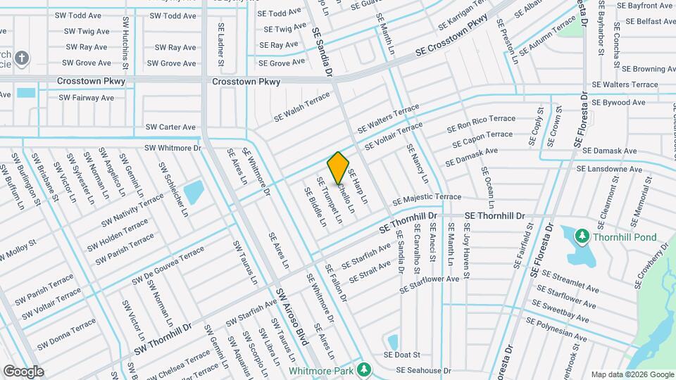 1632 SE Chello Ln Map and Location Details