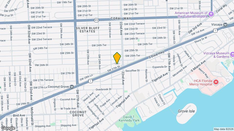 2251 SW 27th St Mapa y Detalles de la Ubicación