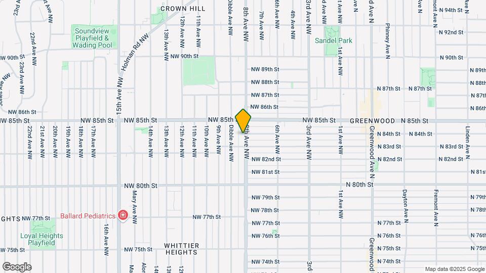 8319 8th Ave NW Mapa y Detalles de la Ubicación