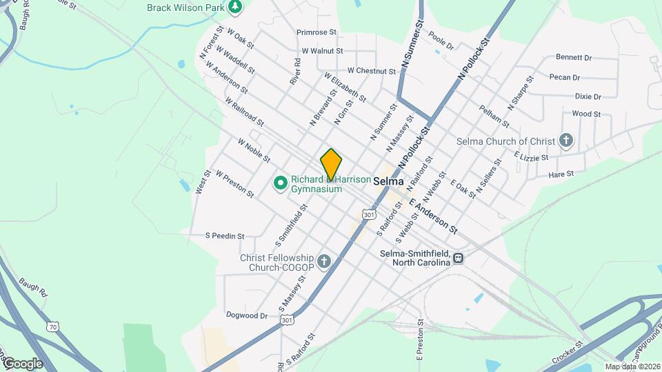 405 W Dr. Martin Luther King Jr. Way Map and Location Details