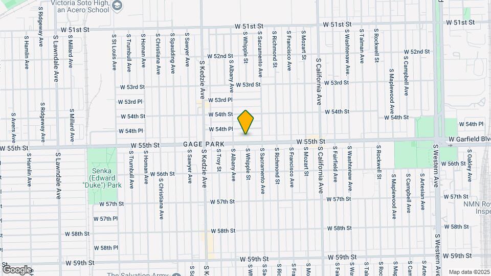 3032-3038 W 55th St Map and Location Details