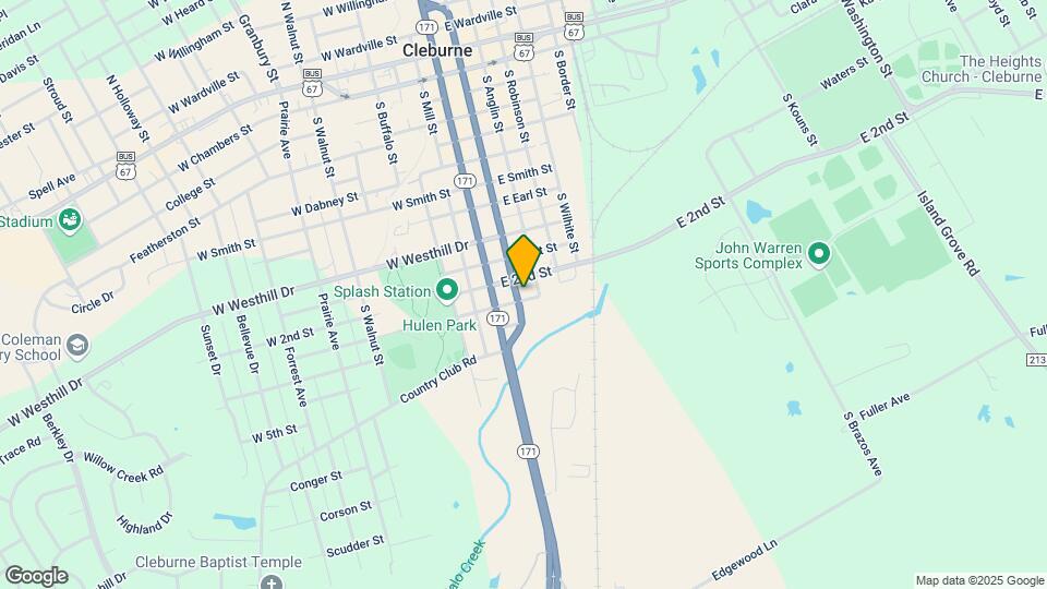 1007 S Caddo St Map and Location Details