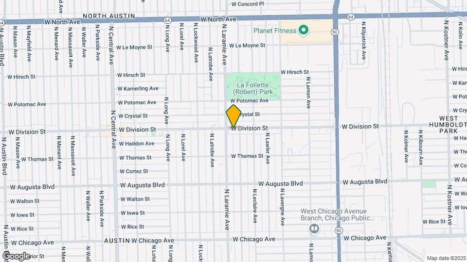 5143 W Division St Map and Location Details