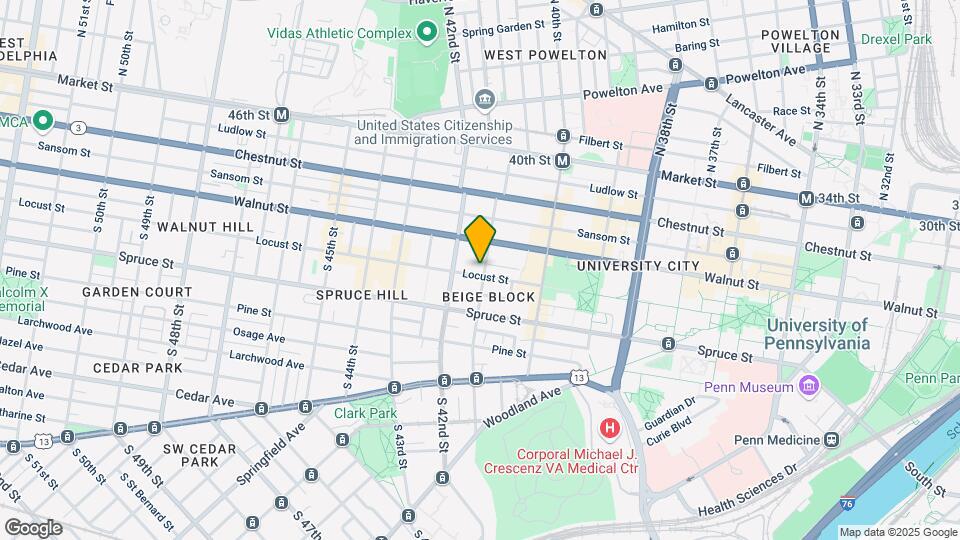 212 S 41st St Mapa y Detalles de la Ubicación