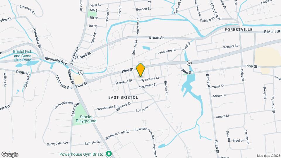 164 Sycamore St Mapa y Detalles de la Ubicación