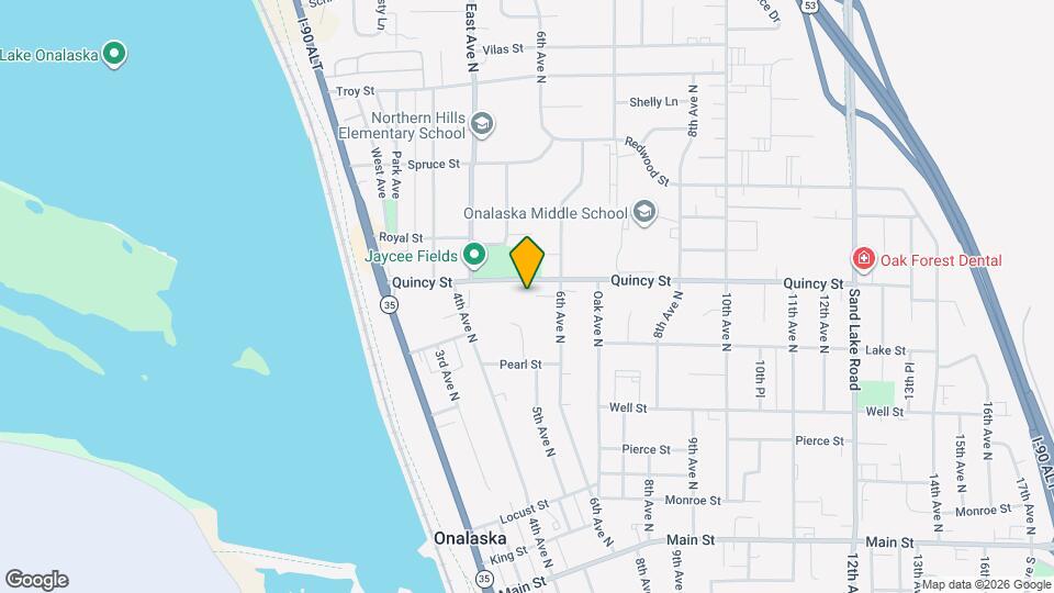 Quincy Court Mapa y Detalles de la Ubicación