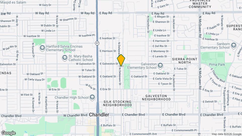 575 N Delaware St Mapa y Detalles de la Ubicación