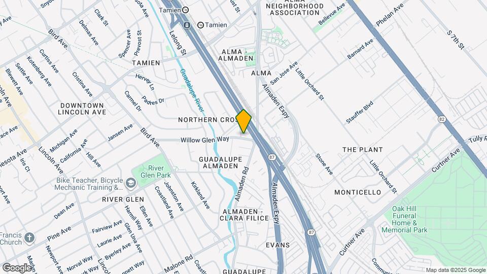 439 Willow Glen Way Map and Location Details