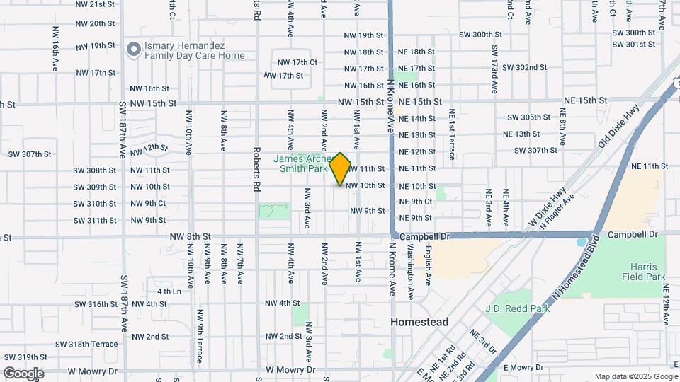 170 NW 10th St Map and Location Details
