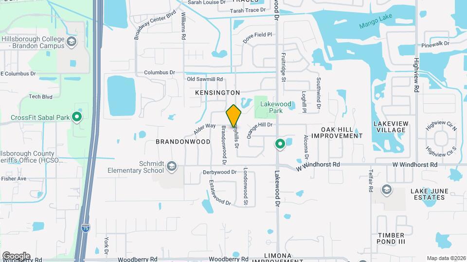 1520 Sunnyhills Dr Map and Location Details