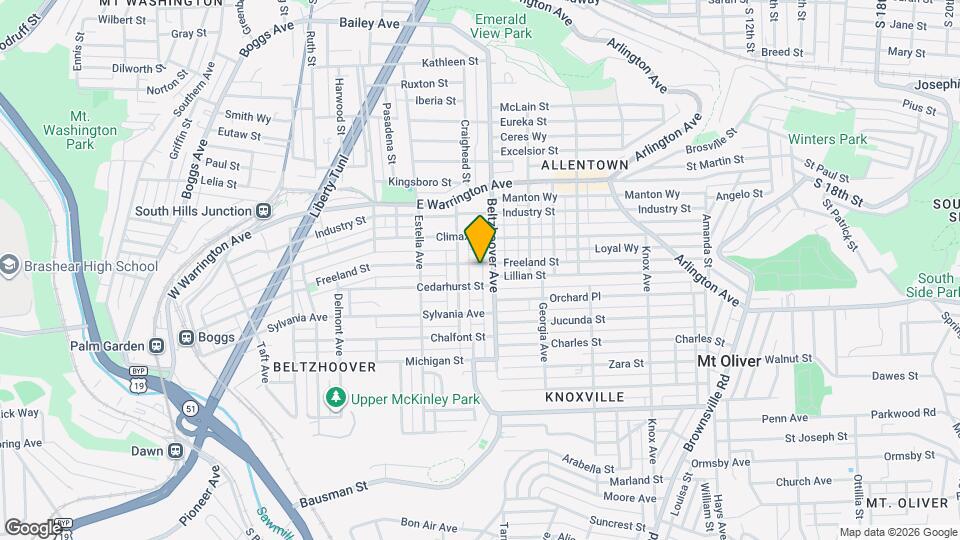 552 Freeland St Map and Location Details