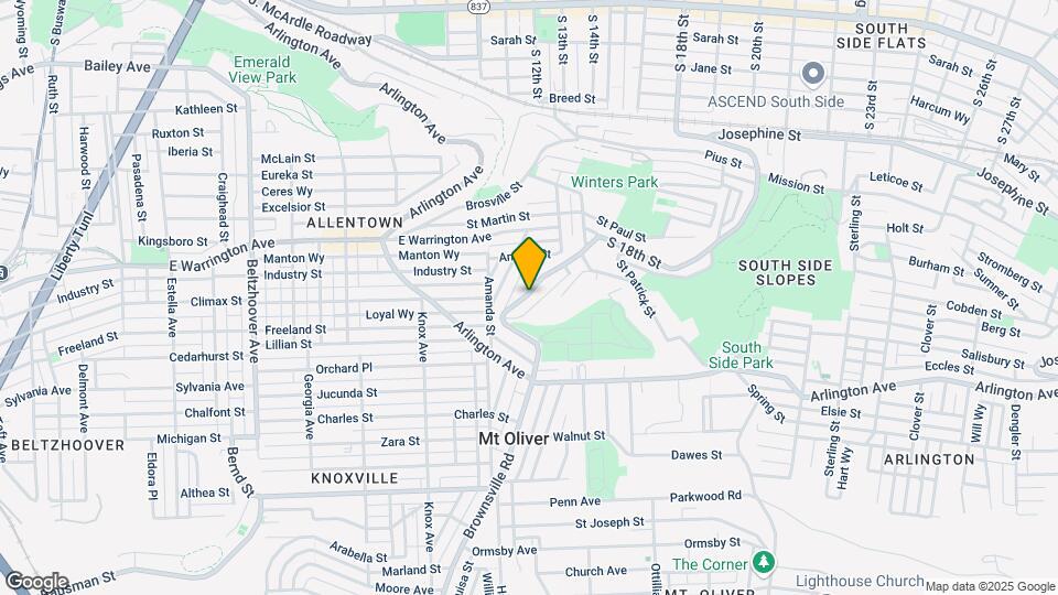 2657-2659 S 18th Street Ext Map and Location Details