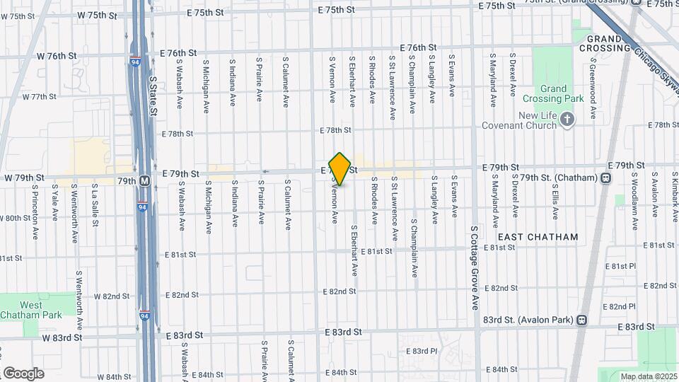 7931-7933 S Vernon Ave Mapa y Detalles de la Ubicación