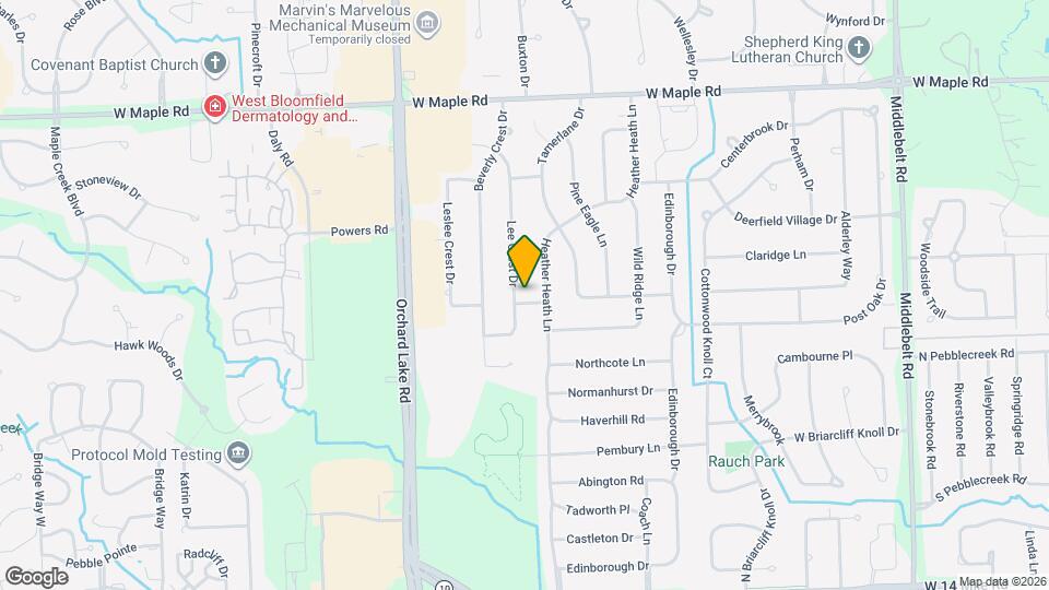 5604 Haymeadow Dr Map and Location Details