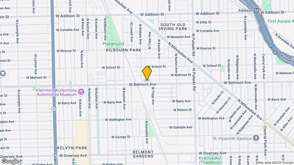 4224 W Belmont Ave Map and Location Details