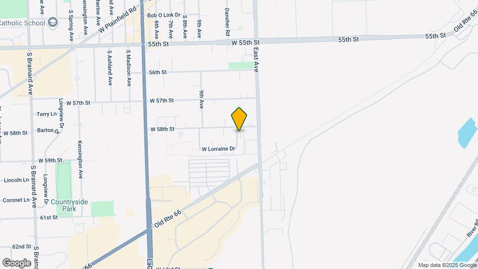 5805 Rose Ave Mapa y Detalles de la Ubicación