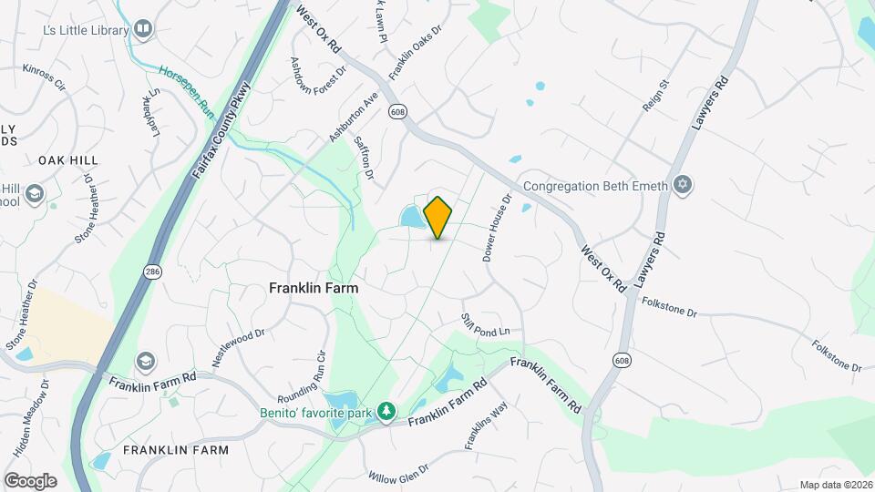 12761 Flat Meadow Ln Map and Location Details