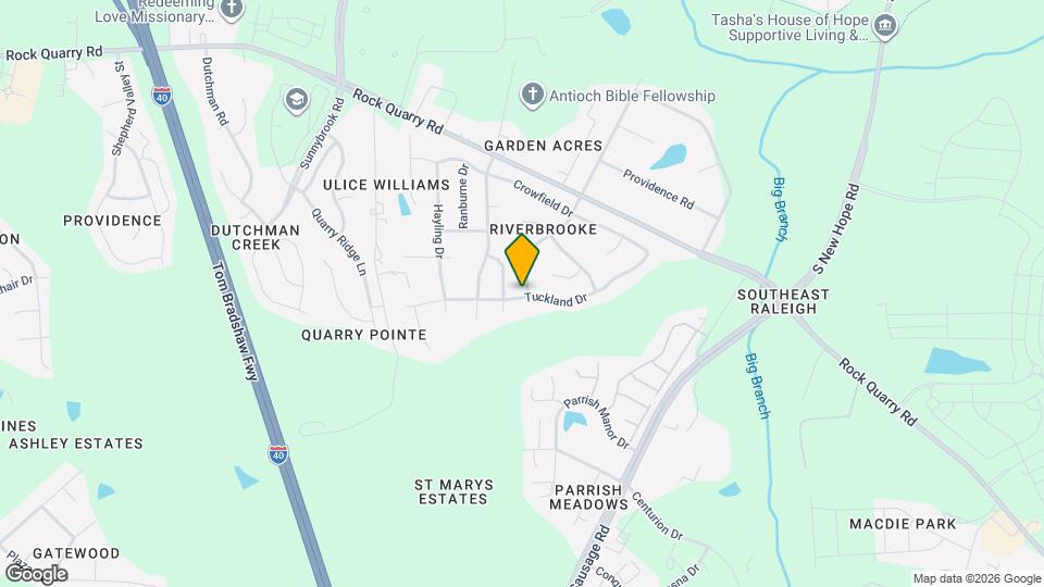 3120 Riverbrooke Dr Map and Location Details