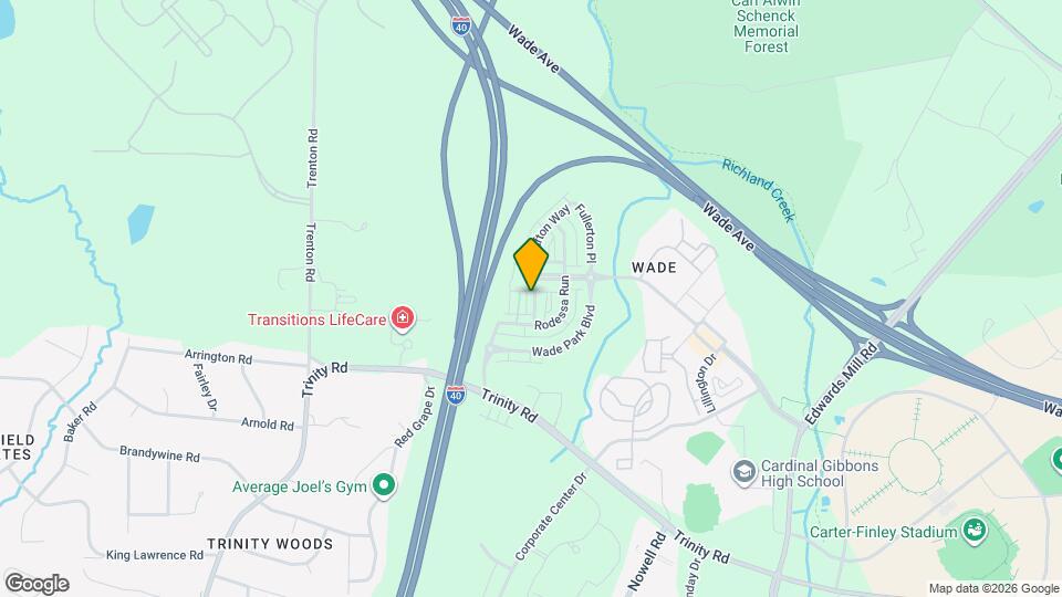 1427 Crafton Way Mapa y Detalles de la Ubicación
