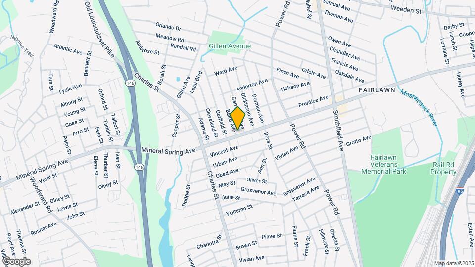 979 Mineral Spring Ave Map and Location Details