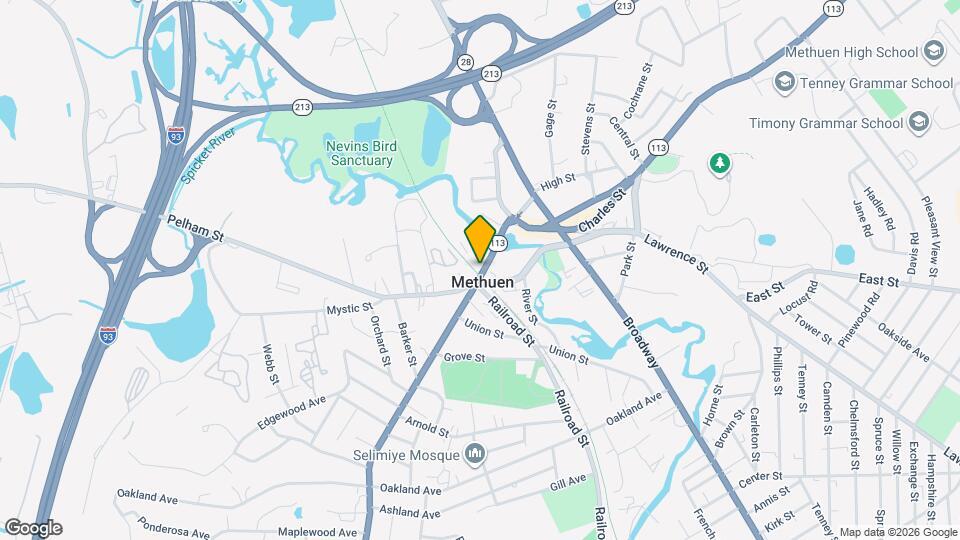 23 Lowell St Map and Location Details