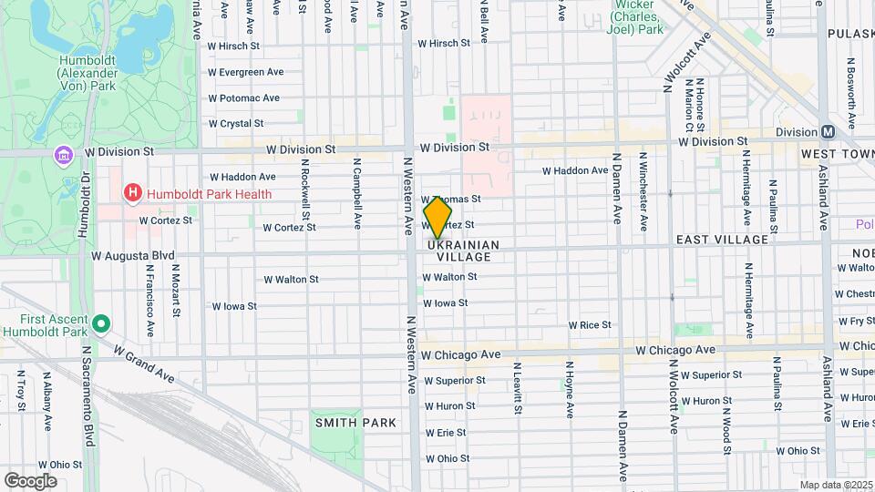 2328 W Augusta Blvd Map and Location Details