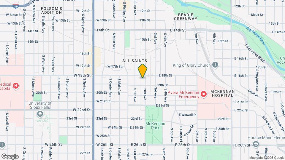 1011 S 2nd Ave Map and Location Details