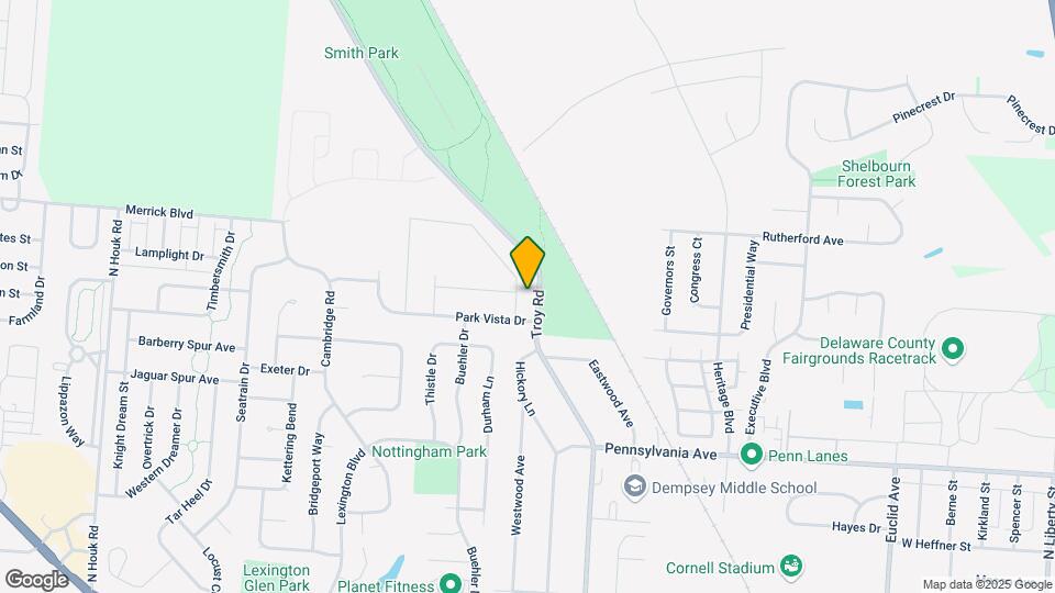 858 Sunny Vale Dr Map and Location Details
