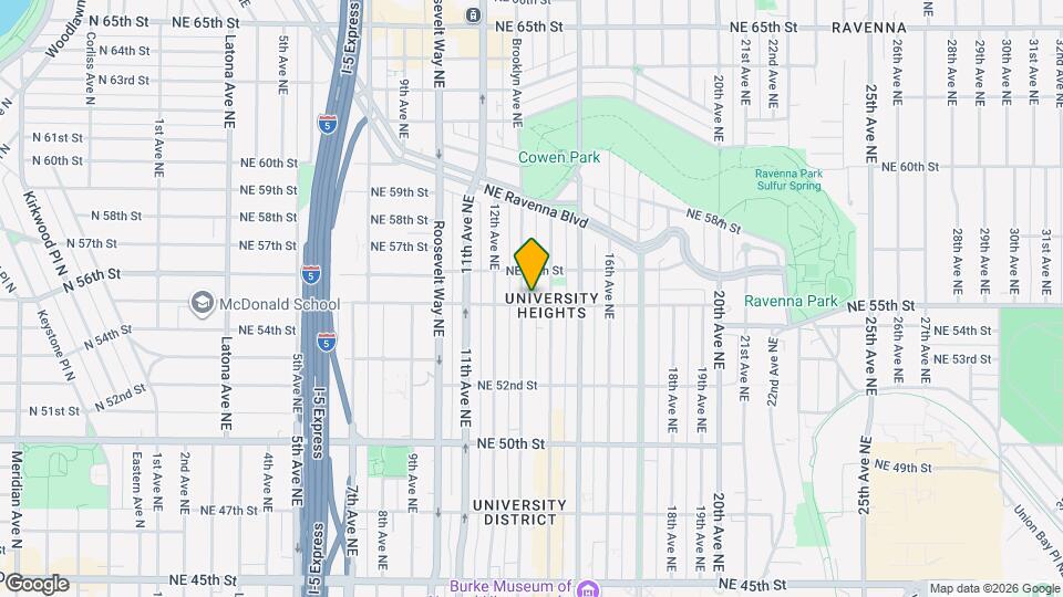 5500 Brooklyn Ave NE Map and Location Details