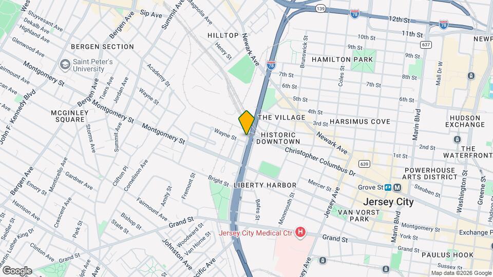 141 Christopher Columbus Dr Map and Location Details