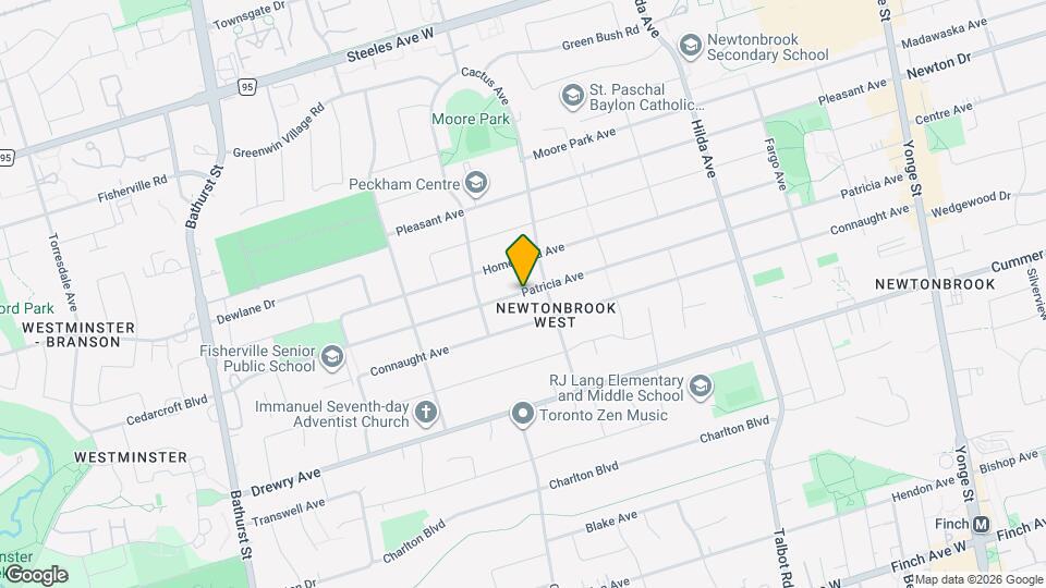 313 Patricia Ave Map and Location Details