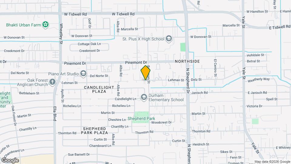 901 Lehman St Map and Location Details