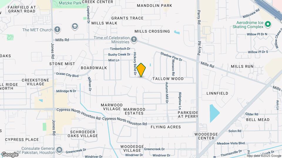 10223 Appleridge Dr Map and Location Details