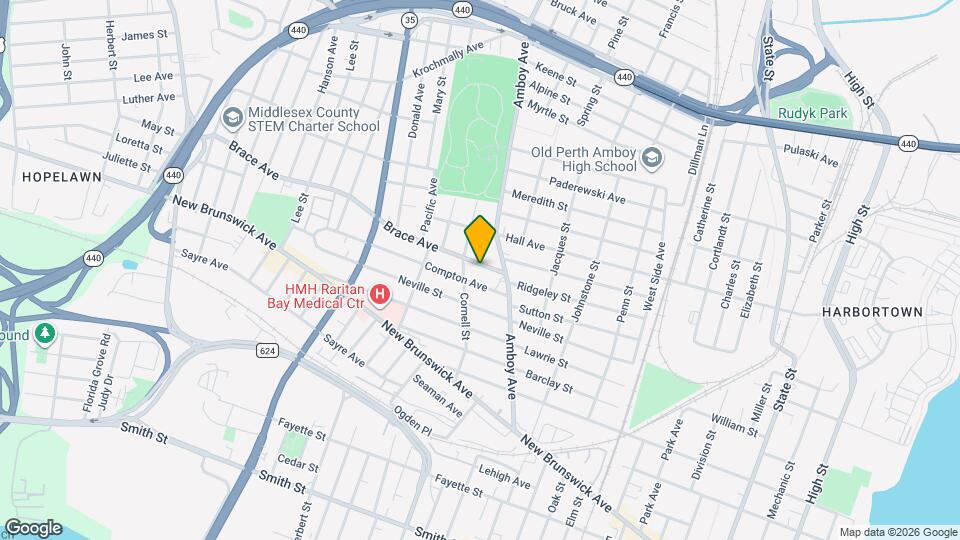 421 Brace Ave Map and Location Details