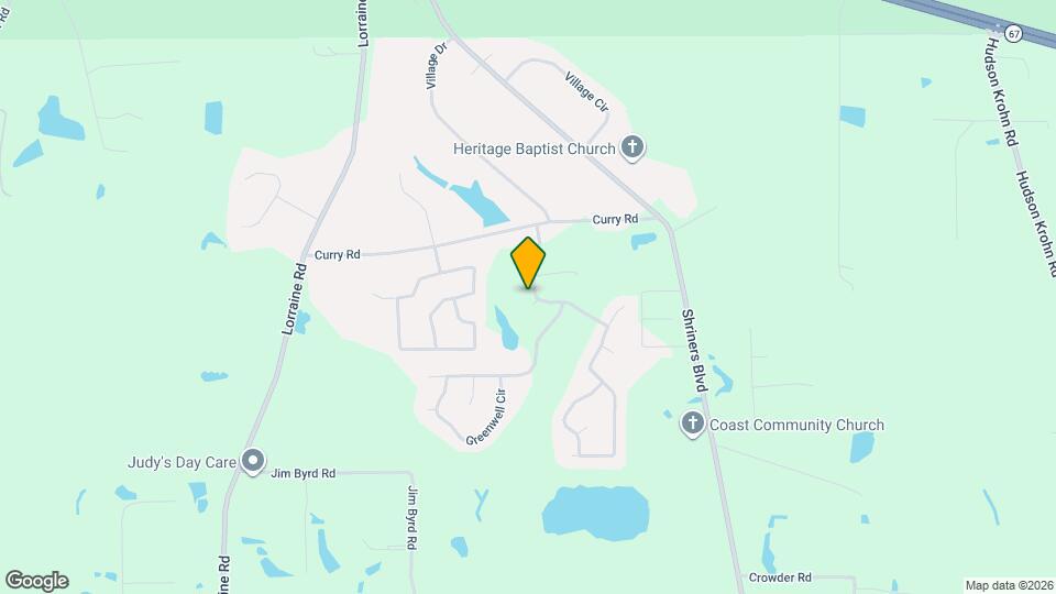 15231 Shadow Creek Dr Map and Location Details