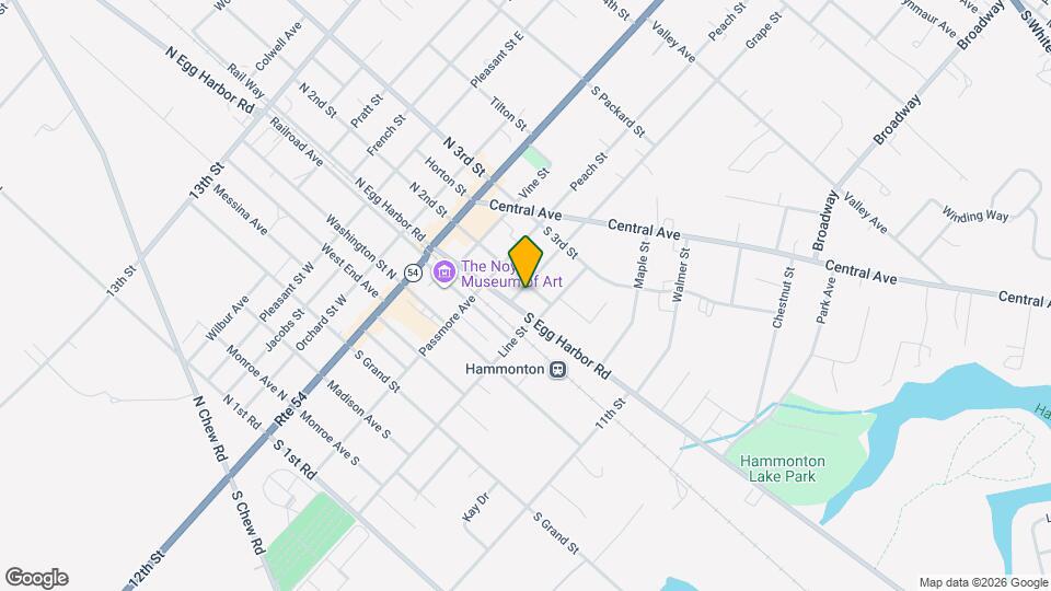 302 S 2nd St, Unit B Map and Location Details