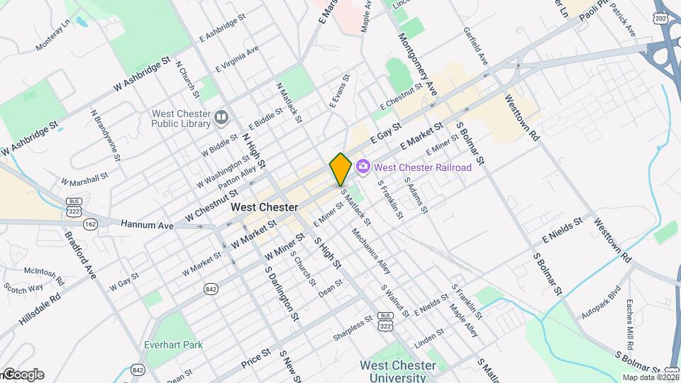 12 S Matlack St Map and Location Details