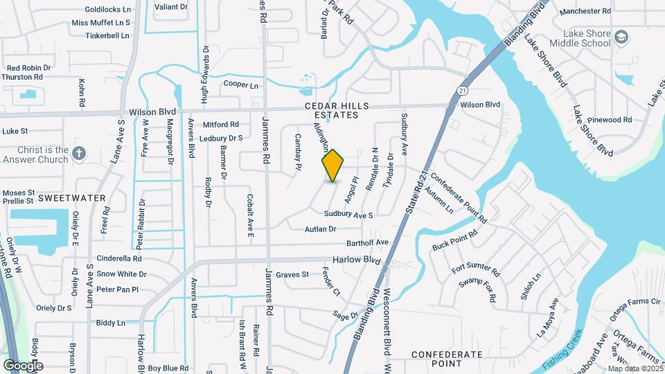 4128 Arcot Cir Map and Location Details