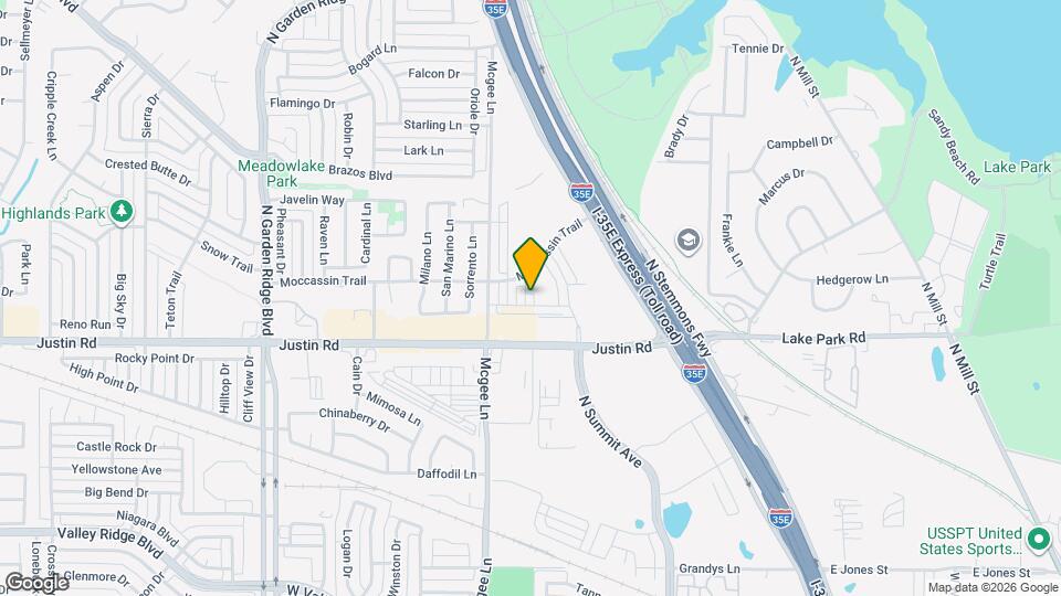 1955 Rivendell Ln Map and Location Details