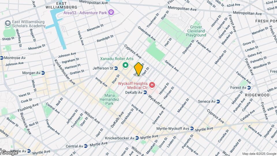 999 Hart St Mapa y Detalles de la Ubicación