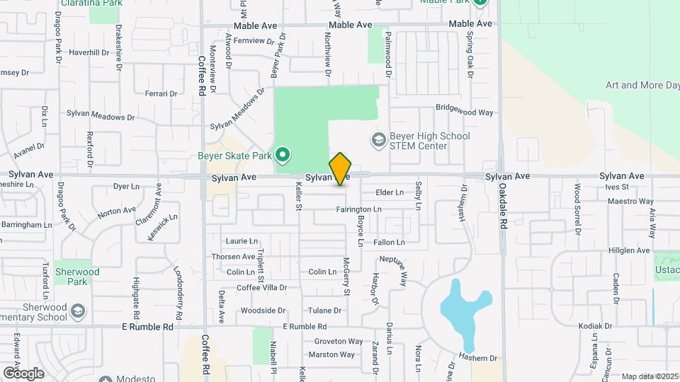 1717 Briarwood Dr Map and Location Details