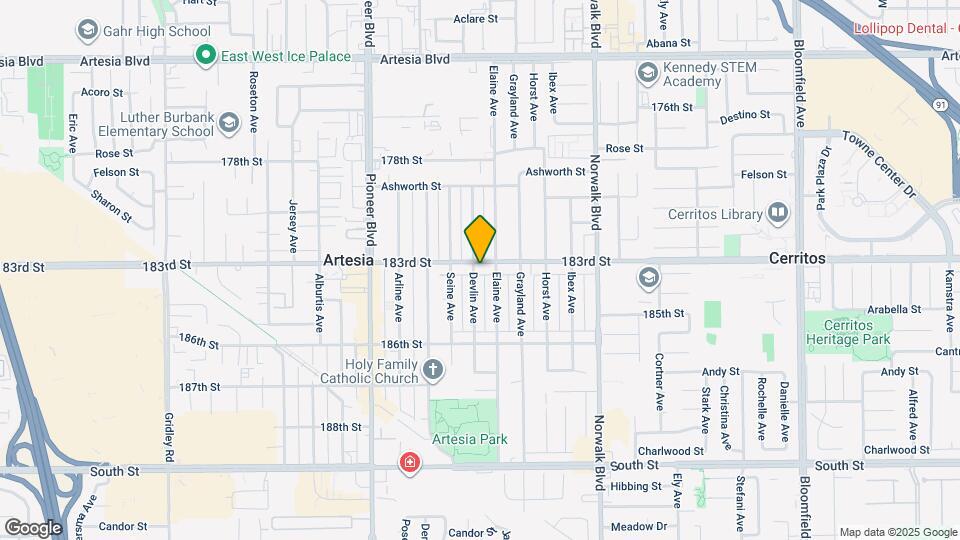 11964 183rd St Map and Location Details