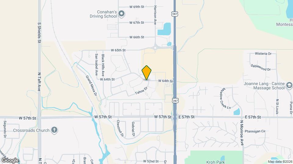 303 Tahoe Dr Map and Location Details