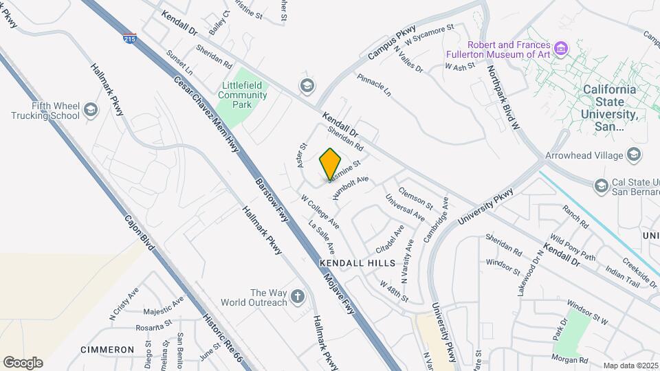 5265 Jasmine St Mapa y Detalles de la Ubicación