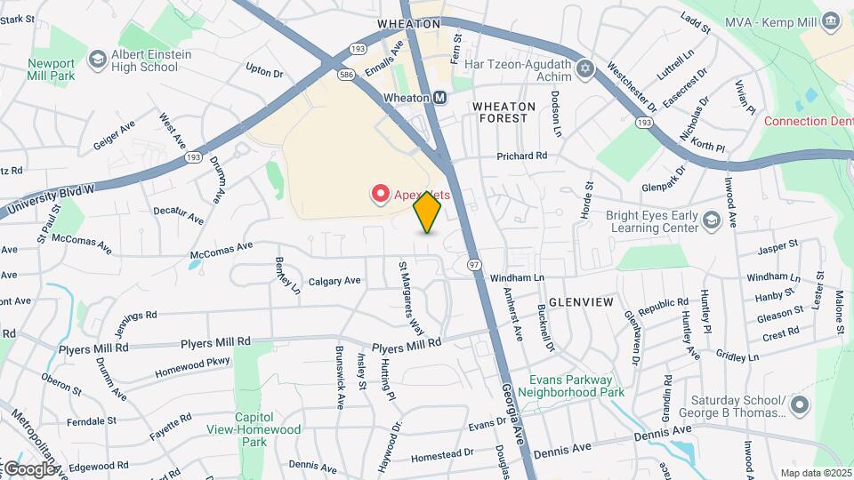 2621 Chivalry Ct Map and Location Details