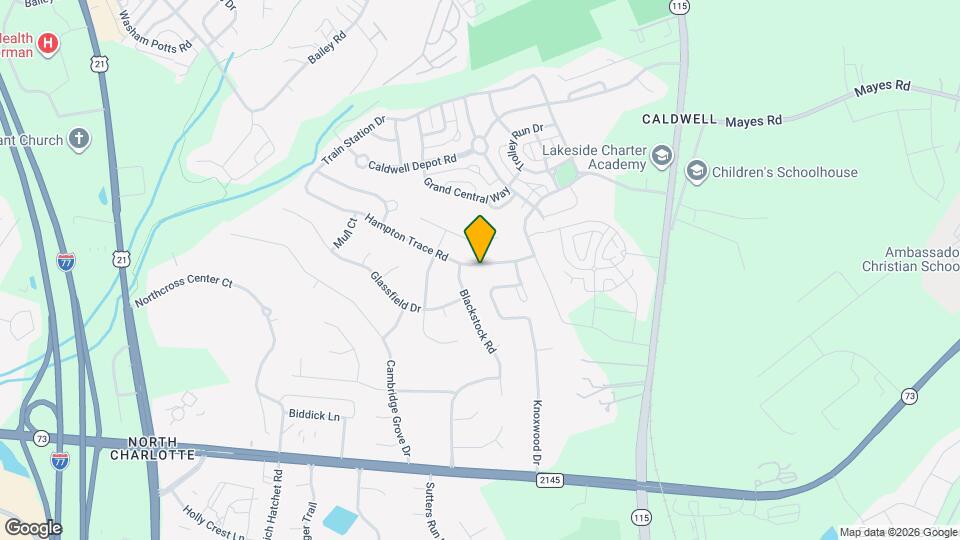 16903 Hampton Trace Rd Mapa y Detalles de la Ubicación