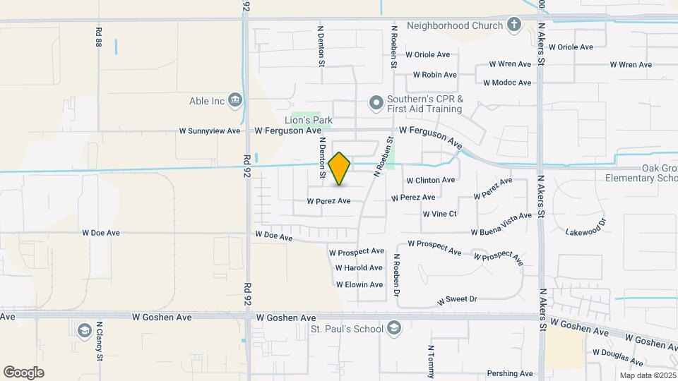 6333 W Clinton Ave Map and Location Details