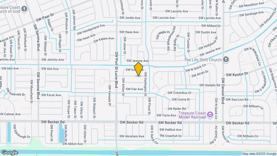 644 SW Hoffenberg Ave Map and Location Details