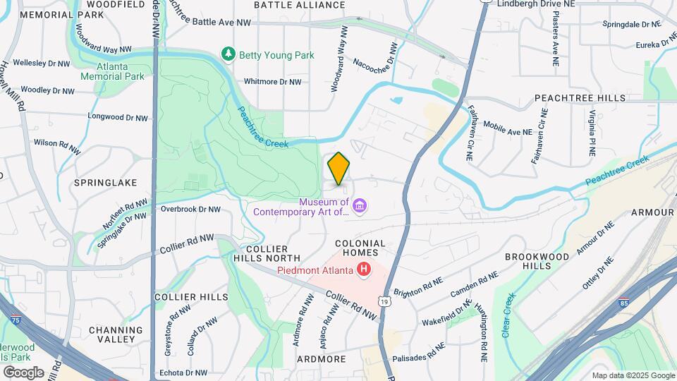 222 Colonial Homes Dr NW, Unit 715 Map and Location Details